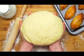 Дрожжевое сдобное тесто для пирожков