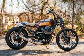 Кастом-байк Morning Glory на базе Moto Guzzi V9 Roamer от компании Revival Cycles