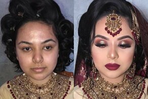 20 примеров того, что это просто два разных человека «до и после» макияжа 