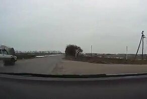 Авария дня. Под Таганрогом Шкода снесла "семерку"