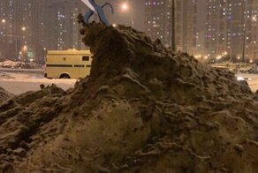 Санкт-Петербургский  король сугробов!