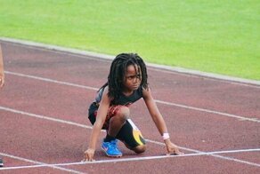 Рудольф Ингрэм — самый быстрый 7-летний мальчик в мире, пробегающий 100-метровку за 13,48 секунд