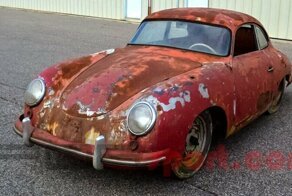 На Ebay идёт борьба за найденный в амбаре Porsche 356 1952 года