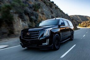 Бронированный Cadillac Escalade с невероятно роскошным салоном