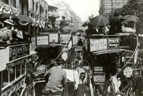 Пробки на дорогах 100 лет назад