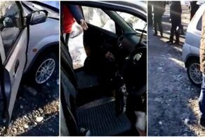 Авария дня. Полет мертвецки пьяной автомобилистки на Камчатке