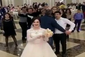 Ловля букета на дагестанской свадьбе чуть не закончилась дракой