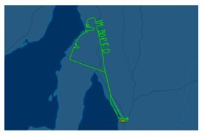 Австралийский пилот пролетел три часа, чтобы нарисовать в небе пару фигур и сделать признание