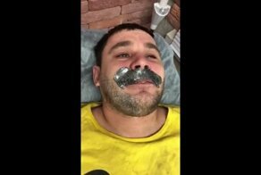 "Зачем я на это подписался": попытка сделать эпиляцию на мужском лице