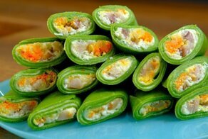 Блинчики Весенний Букет! Рецепт блинчиков вкусных и красивых