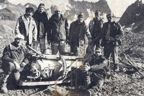 Белый ад. В 1942 г. в горах Памира (Таджикистан) потерпел катастрофу самолет