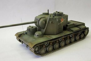 Советский сверхтяжёлый танк прорыва- 100 тонный КВ-5