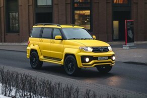 Крутой УАЗ "Патриот" с турбонаддувом и автоматом
