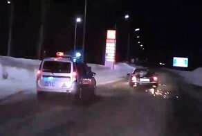 Погоня со стрельбой за пьяным водителем в Кировской области