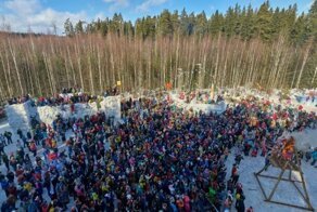 У зимы нет шансов: широкоформатная Бакшевская масленица от Гигарамы