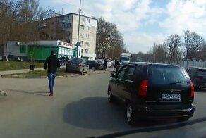Классика ДТП: обгон и поворот налево