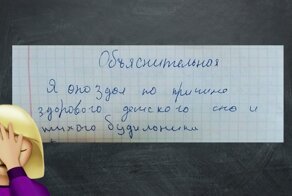 18 улетных объяснительных от школьников, чьих родителей вызвали к директору