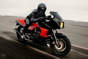 Top Gun Kawasaki GPZ900R хот-род из Италии