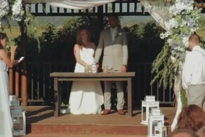 Свидетель на свадьбе немного переволновался