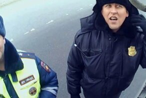 Как ГАИшник с приставом дальнобойщика не смогли развести
