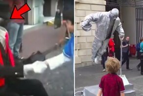 Это действительно стоит увидеть: живые статуи