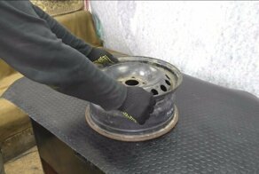 Мангал из автомобильных деталей