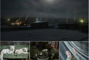 Жизнь далекого таежного поселка на снимках Елены Аносовой