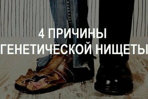 4 причины генетической нищеты
