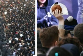 На открытии бургерной от Тимати в Бишкеке приключилась нешуточная давка