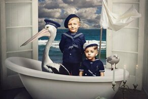 Австралийка отретушировала старые снимки и превратила их в сказочные иллюстрации