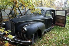 ЗиС-110, простоявший около 60 лет под открытым небом в Крыму