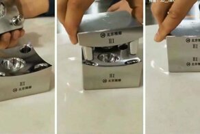 Эти металлические секции настолько точно спроектированы, что при их совмещении невозможно обнаружить соединительный шов