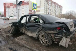 Авария дня. Жесткое ДТП в Нижневартовске