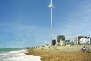 Как строили смотровую башню i360