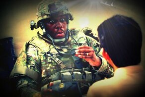 Толстый американец попробовал все прелести армии РФ