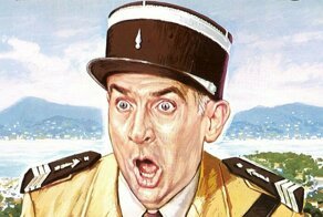 Жандарм Крюшо из киносериала "Жандарм из Сен-Тропе"