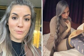 25 женщин, которые перестали красить волосы и сломали стереотип о том, что седины надо стесняться