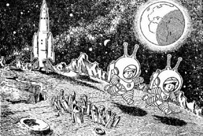 Полёты на Луну в кино и наяву. Часть третья