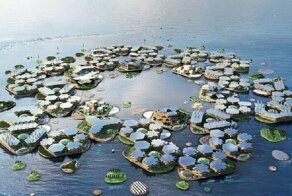 Плавучие города спасут землян от всемирного потопа