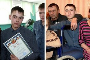 15-летний школьник вытащил из пожара всю семью, а сестру-колясочницу нес на руках
