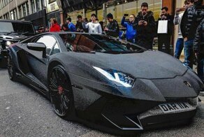 Два миллиона кристаллов Swarovski на кузове суперкара Lamborghini Aventador