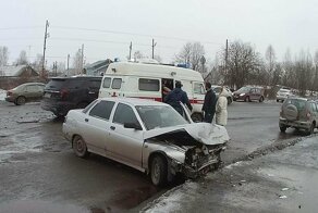 Авария дня. Женщина устроила лобовое столкновение в Карелии