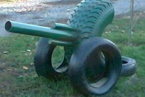 Удивительные дачные поделки в нестандартных воплощениях