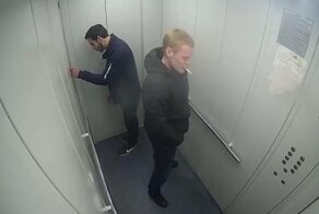 "Агенты" Трампа и Обамы в лифте Ярославля