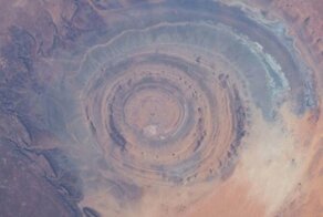 NASA поделилось снимком «Глаза Сахары»