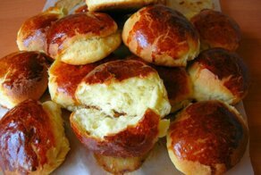 Пышные творожные булочки, которые долго не черствеют!