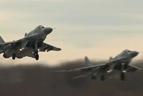 Опубликованы кадры подмосковной репетиции Парада Победы: видео