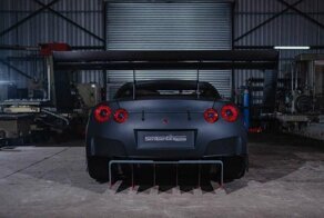 Nissan GT-R с огромными антикрыльями для скоростного подъема в гору