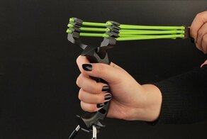 SlingBow мощная рогатка для охоты и рыбалки с Алиэкспресс