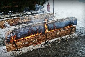 Нодья – костер длительного горения